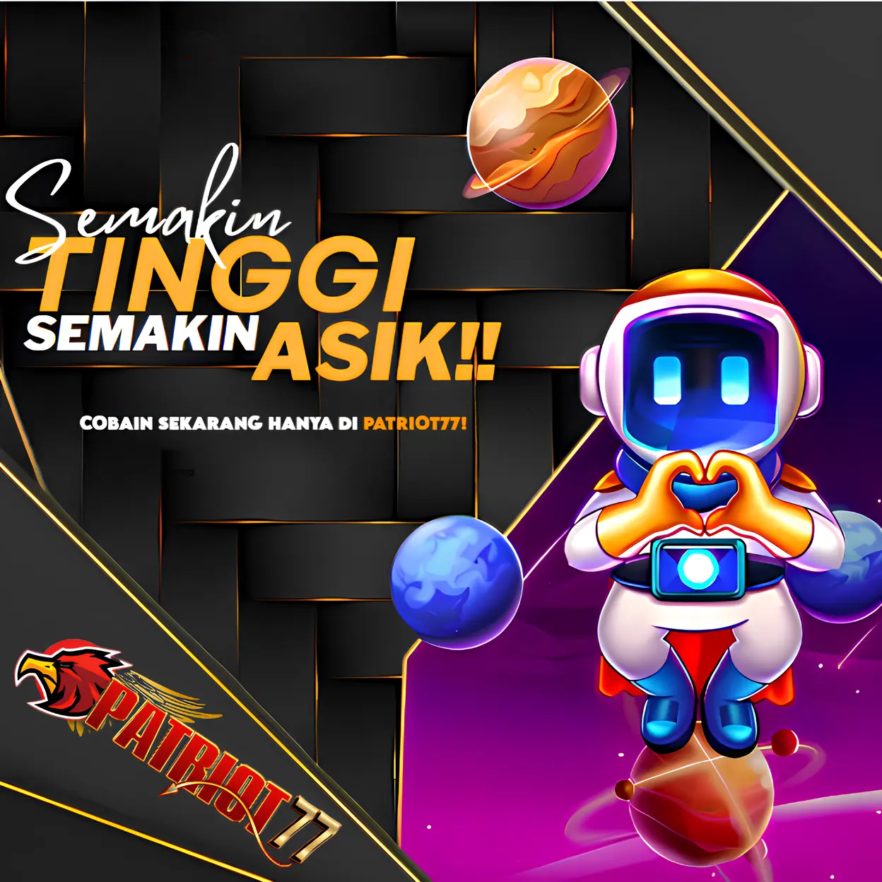 PATRIOT77 | Platform Terpercaya, Menang Langsung Masuk Akun!
